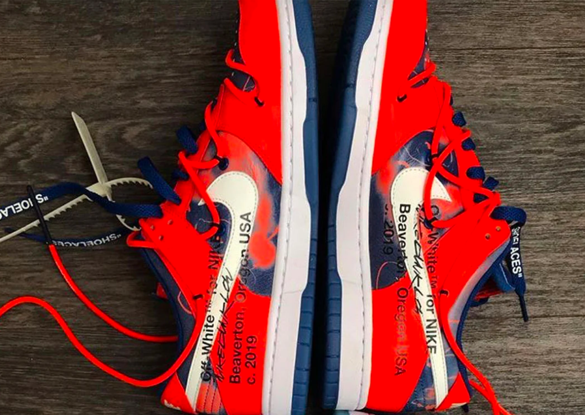 Virgil Abloh Teases Unreleased Off-White™ x Nike Dunk Low