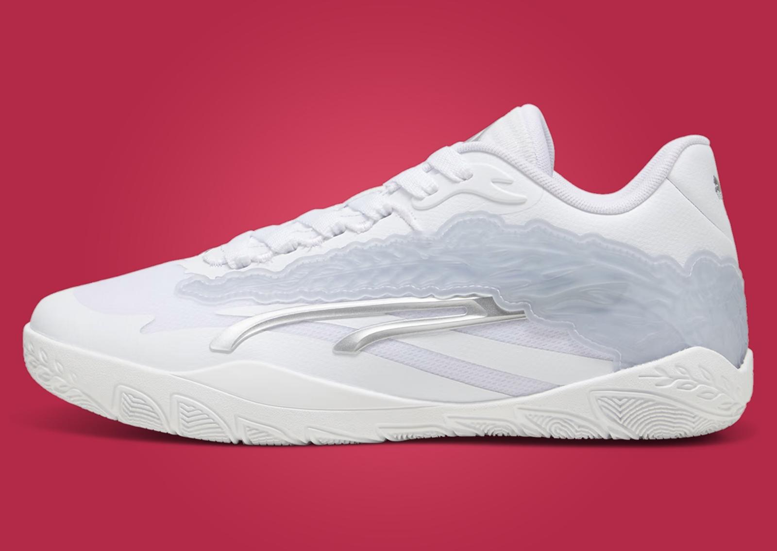 Puma Stewie 3 White Chrome (W) Lateral