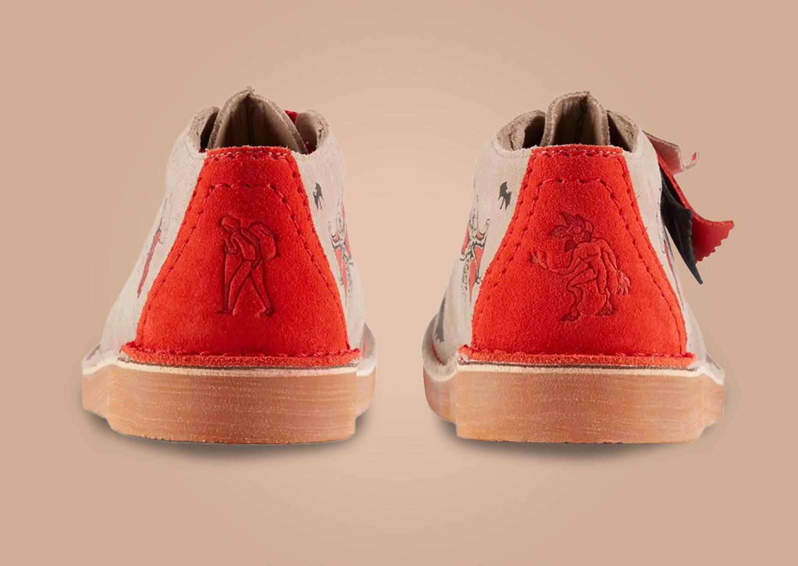 Stranger Things x Clarks Desert Trek (GS) Heel