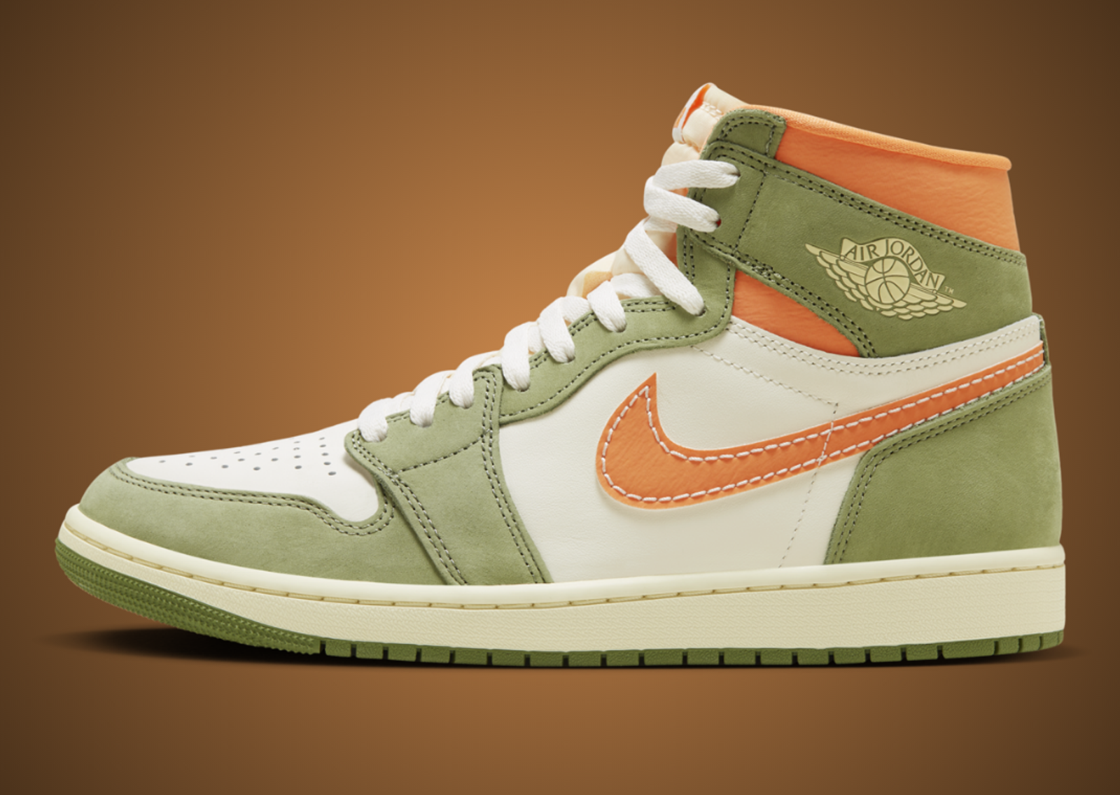 Air Jordan 1 Retro High OG Craft Celadon Lateral