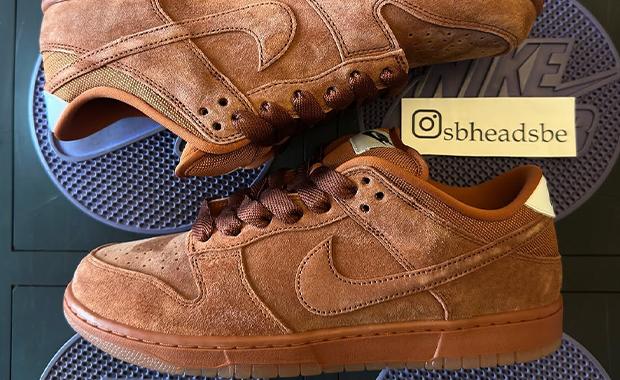 The Nike SB Dunk Low Pro B Cinnamon Dark Russet Releases Holiday 2025