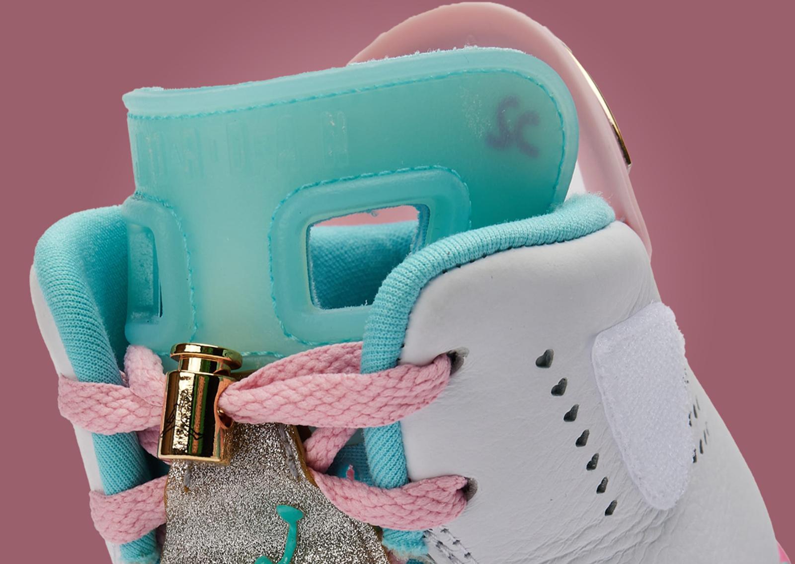 Jillian Beagley x Air Jordan 6 Retro DB Detail