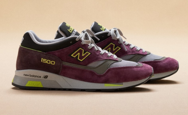 The New Balance 1500 Made in UK Purple Neon Yellow Releases Holiday 2024