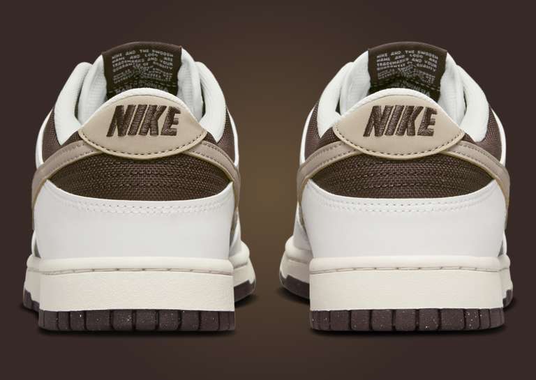 Nike Dunk Low NN Khaki Baroque Brown Heel