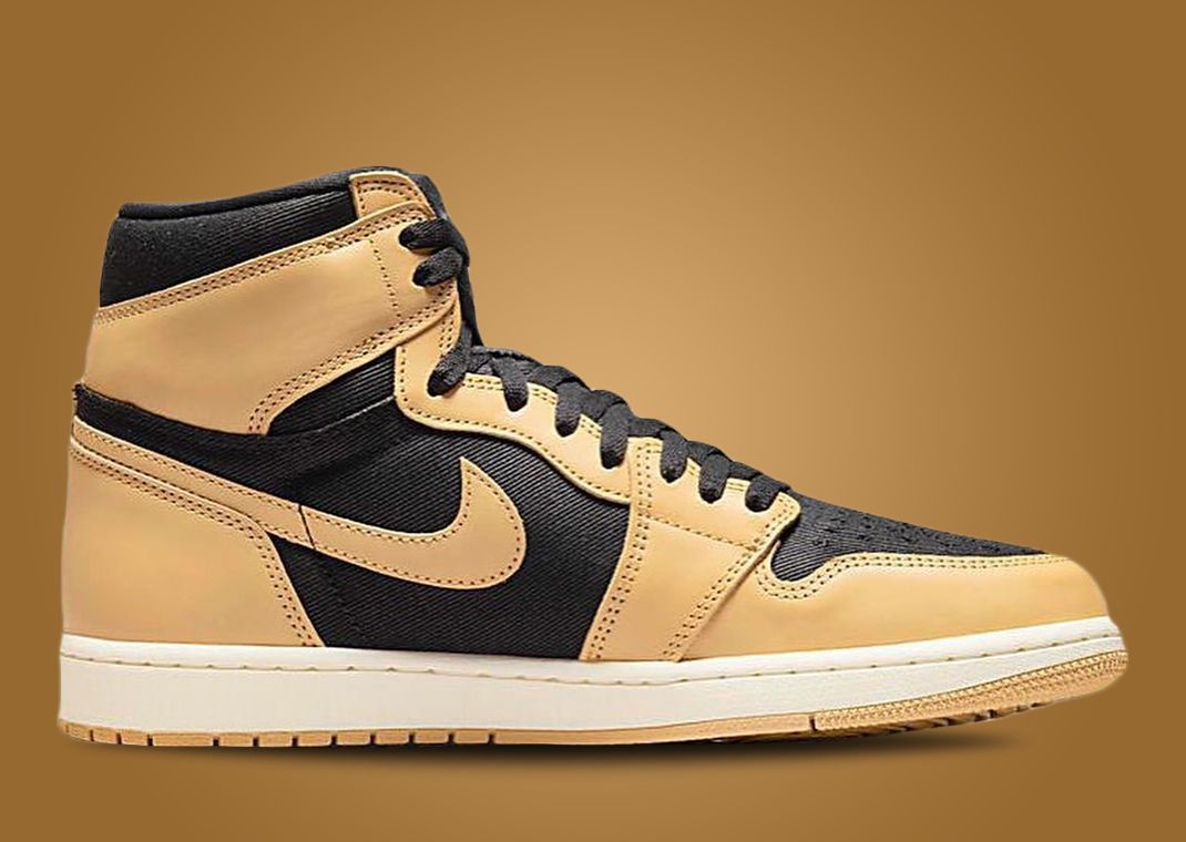 Vachetta Tan Covers The Air Jordan 1 High Heirloom