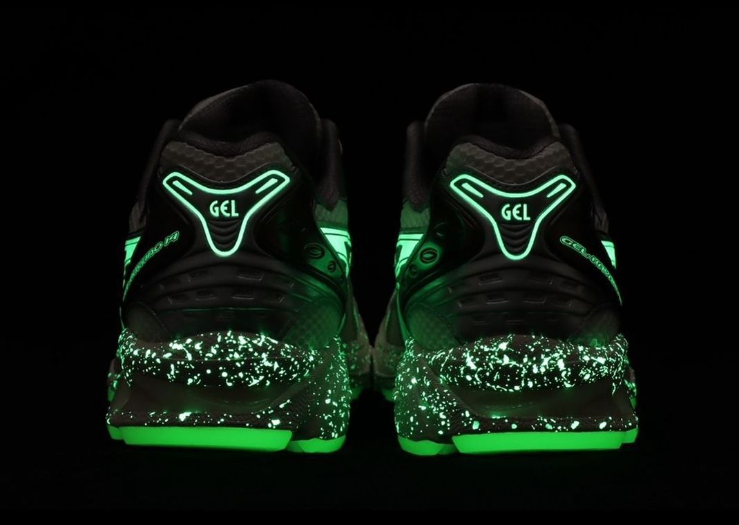 The atmos Tokyo x Asics Gel-Kayano 14 GITD Releases December