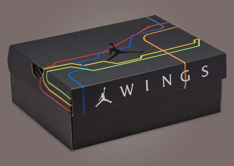 Air Jordan 1 Mid Wings NYC (GS) Packaging