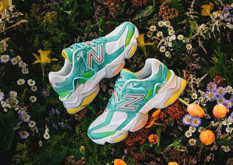 New Balance 9060 Cyan Burst (DTLR Exclusive) Lateral and Medial