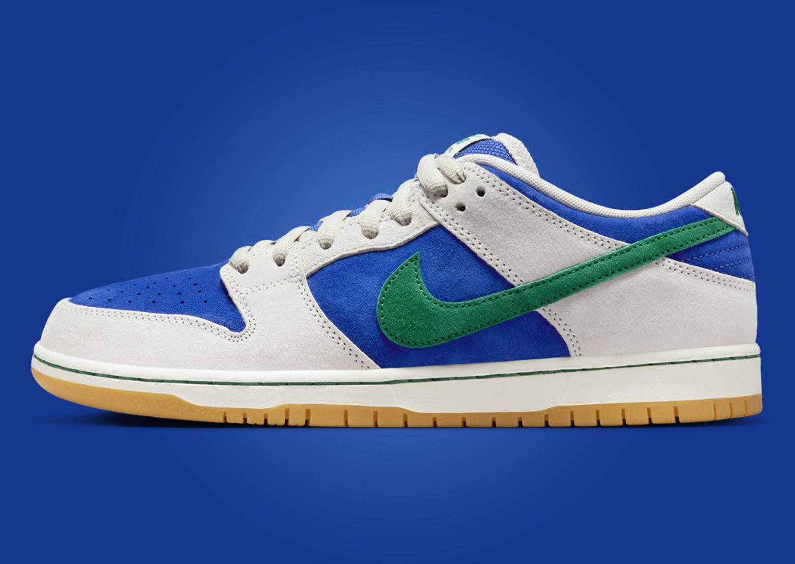 Nike SB Dunk Low Malachite Hyper Royal Lateral