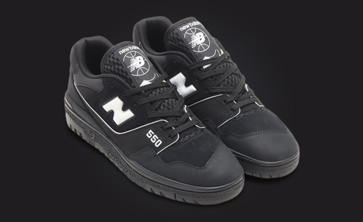 The atmos x New Balance 550 Back in Black Releases December 2023