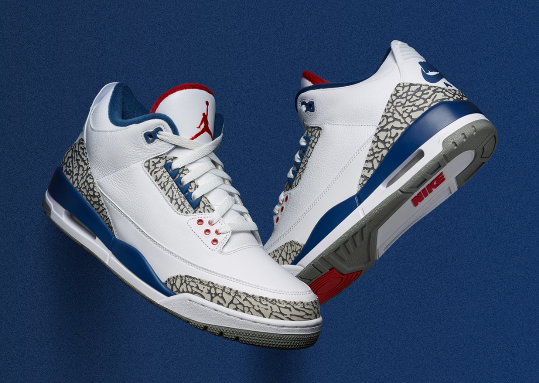 The Air Jordan 3 Retro True Blue Returns Fall 2026