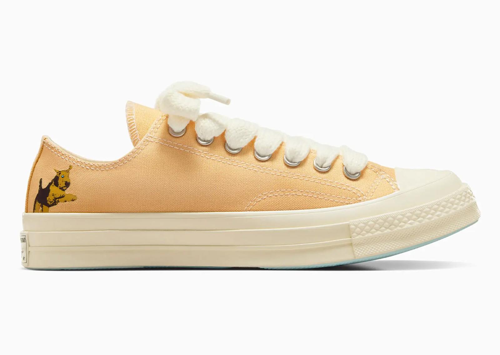 Golf le FLEUR* x Converse Chuck 70 Ox Darryl Apricot Cream Lateral