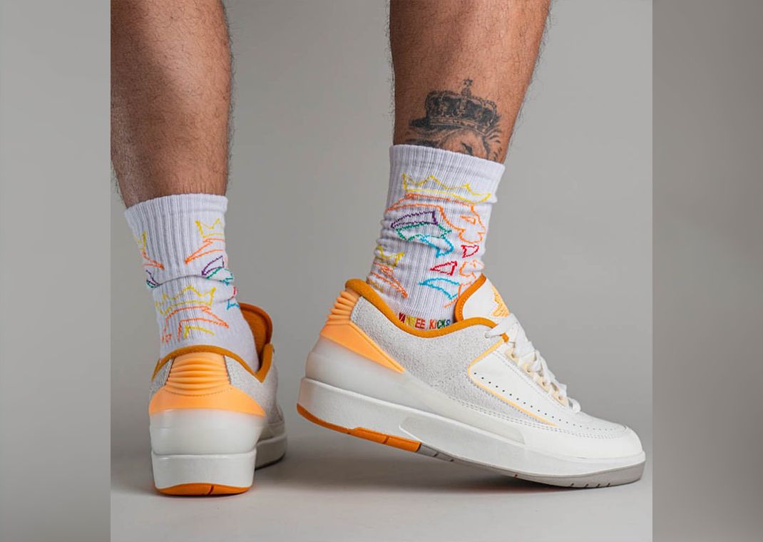 Melon Tint And Light Curry Accent This Air Jordan 2 Low