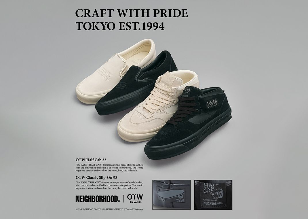 OTW by Vans and NEIGHBORHOOD Team Up For a Four-Pack of Half