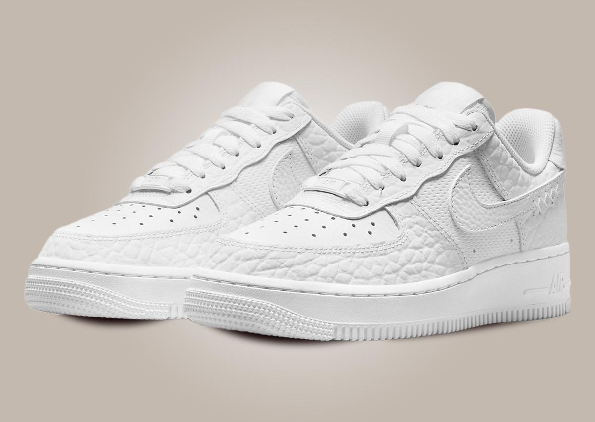 Nike Air Force 1 Low Color Of The Month Textured White (W)