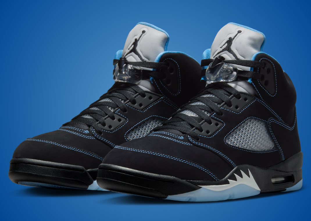 キャップ付　Nike Air Jordan 5 University Blue The Air Jordan 5 Retro University Blue Returns After 20 Years