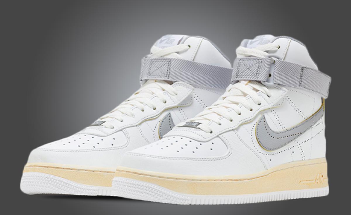 Multiple Layers Are Seen On This Nike Air Force 1 High
