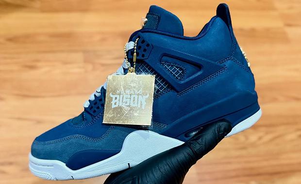 The Howard Bisons Get Their Own Air Jordan 4 Retro PE