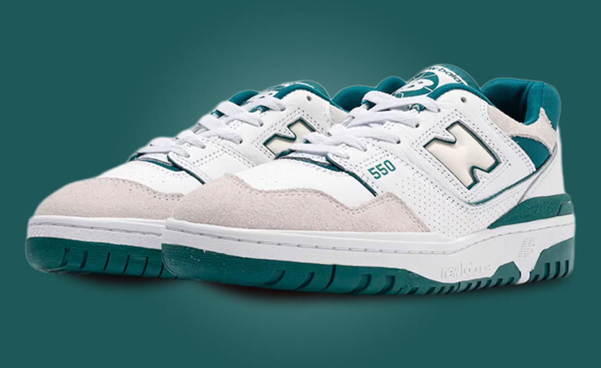 The New Balance 550 Takes on Vintage Teal