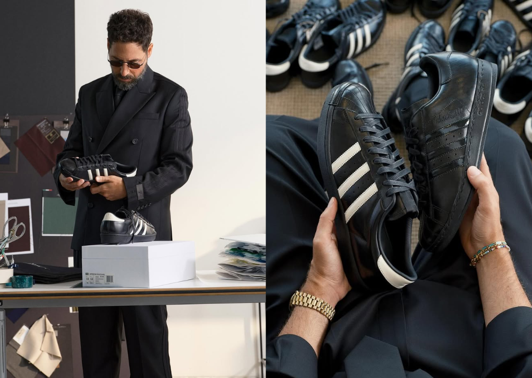 Ronnie Fieg's Kith x adidas Superstar Made in Germany Black
