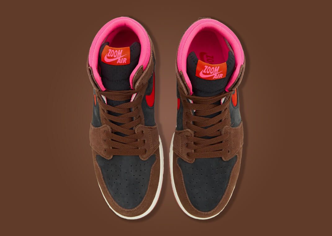 The Air Jordan 1 High Zoom CMFT 2 Cacao Wow Picante Red