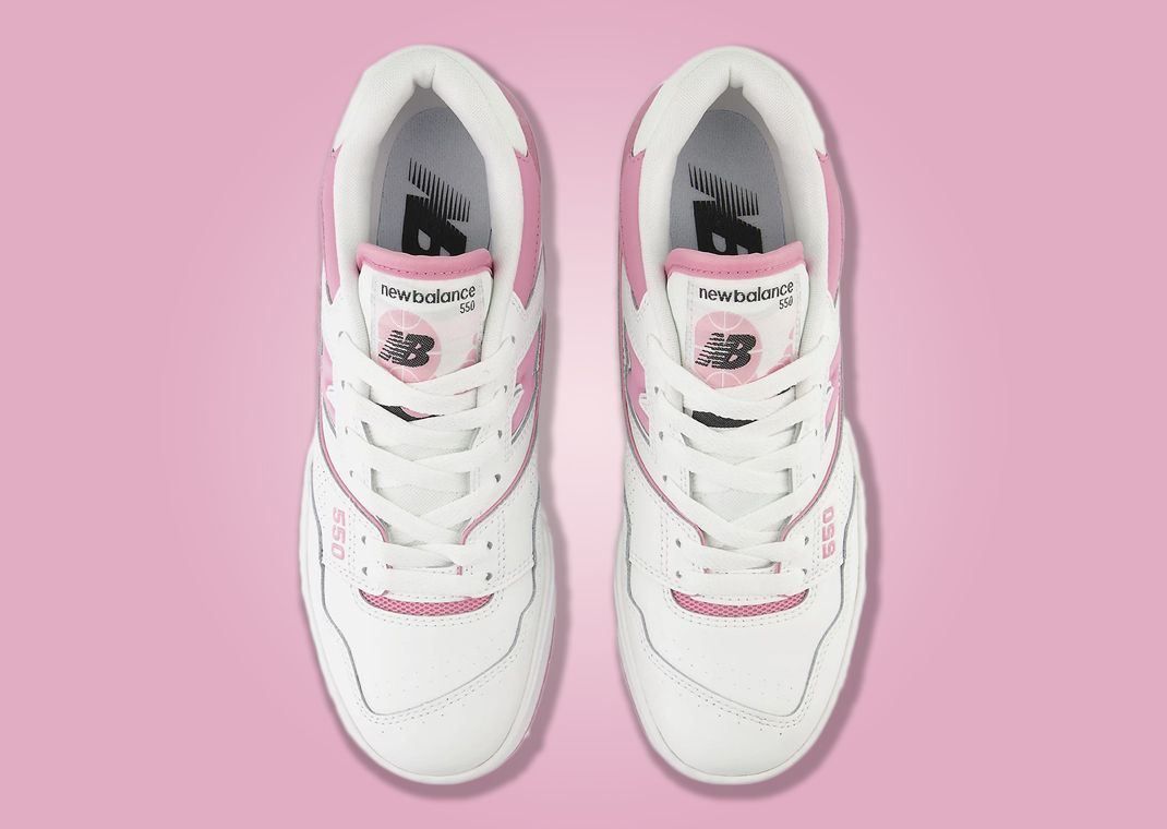 It Doesn't Get Sweeter Than The New Balance 550 White Bubblegum