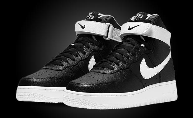 Get Strapped In With The Nike Air Force 1 High Black White