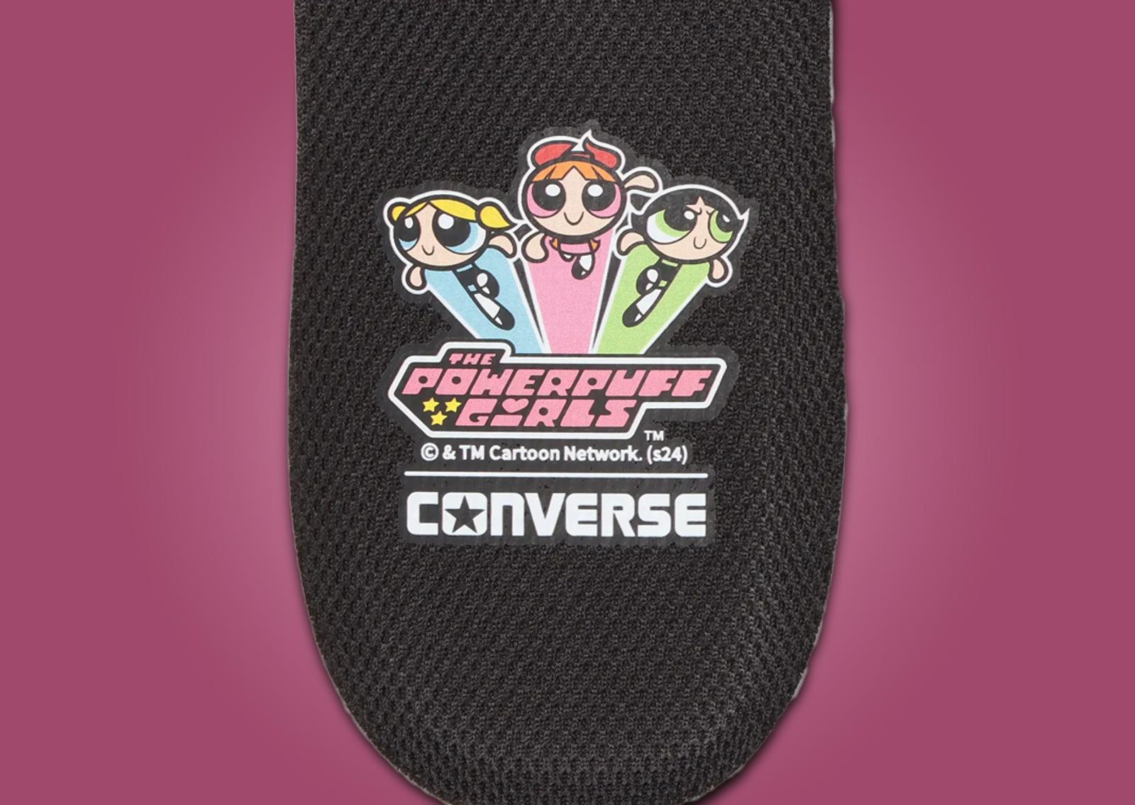 The Powerpuff Girls x Converse All-Star Light PLTS Hi Bubbles (GS) Detail