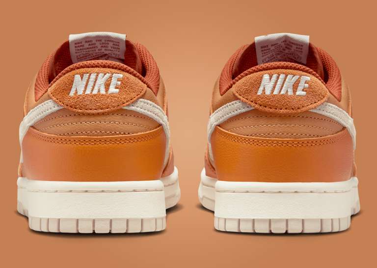 Nike Dunk Low Monarch Dark Russet Lateral Back