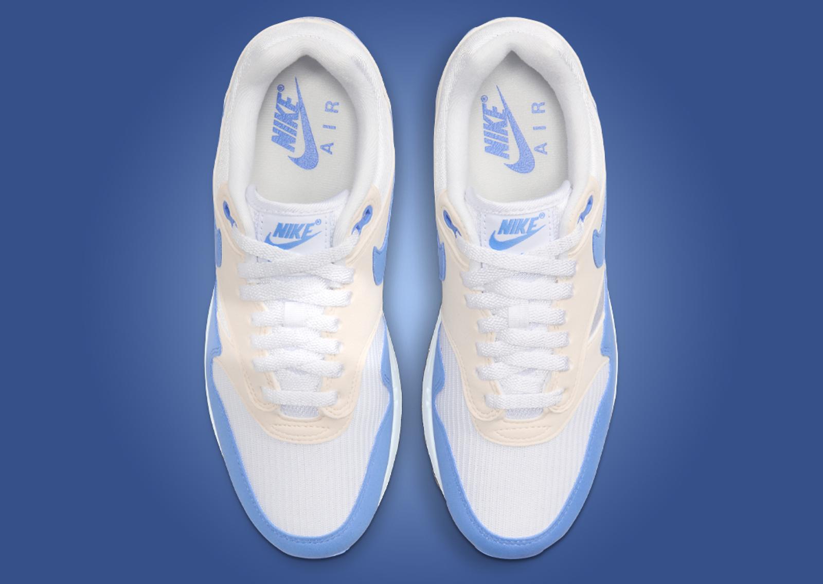 Nike Air Max 1 White Royal Pulse (W) Top