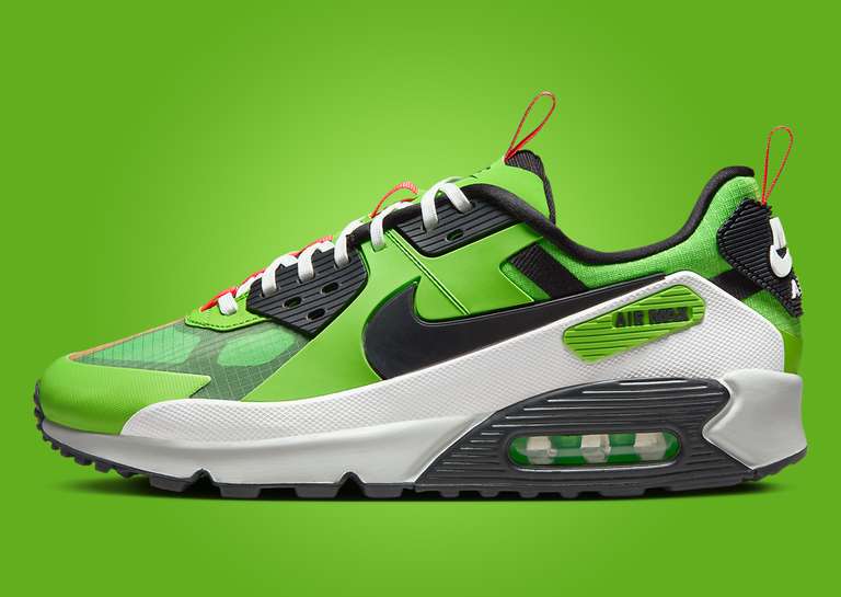 Nike Air Max 90 Drift Action Green Lateral Left