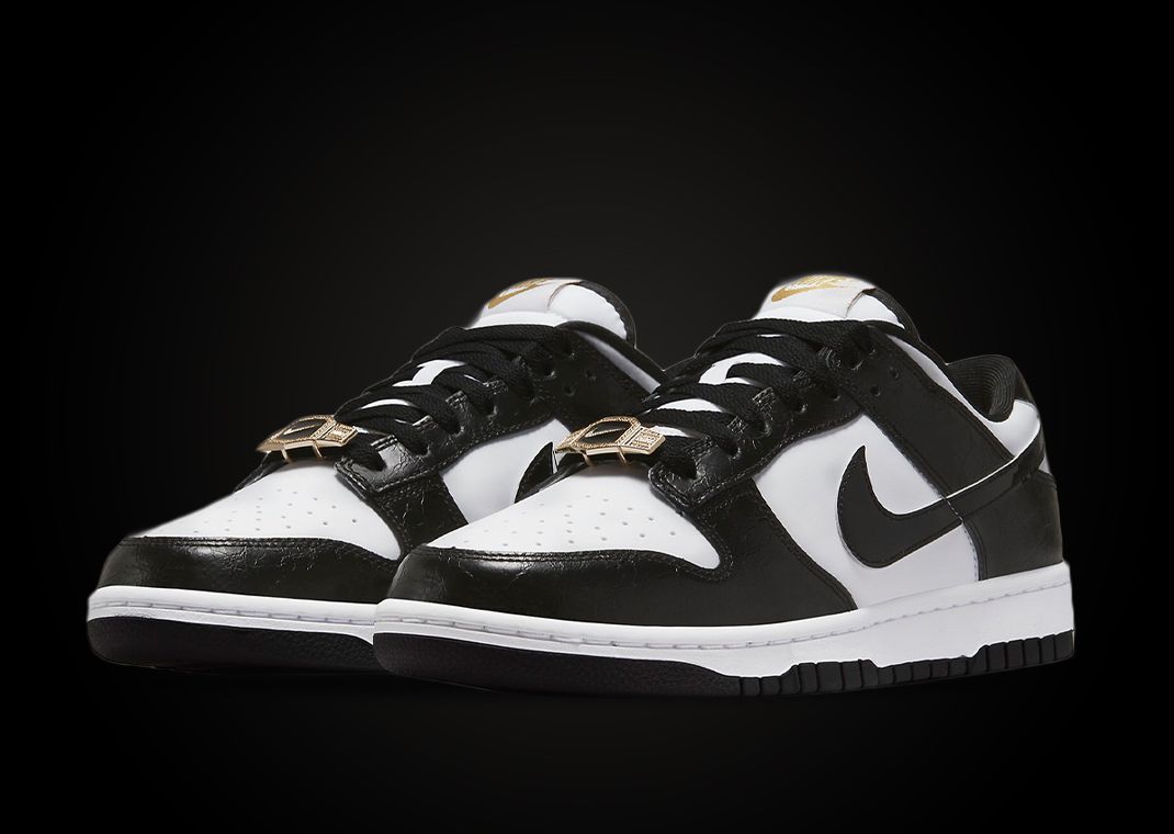 Official Look Nike Dunk Low World Champ White Black