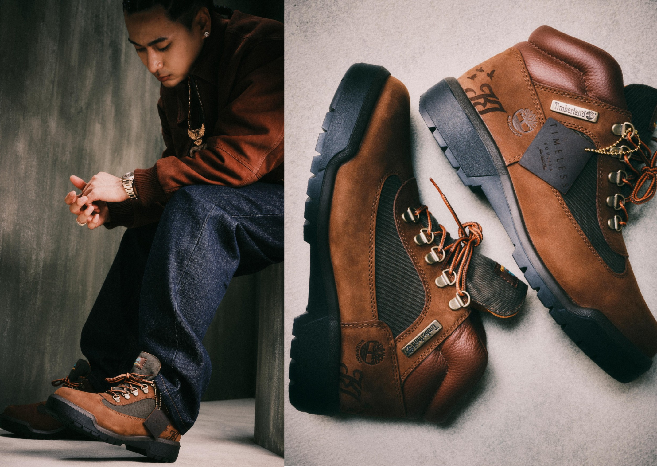 kohjiya クッション Japanese Artist Kohjiya Gets His Own Timberland Field Boot Collab