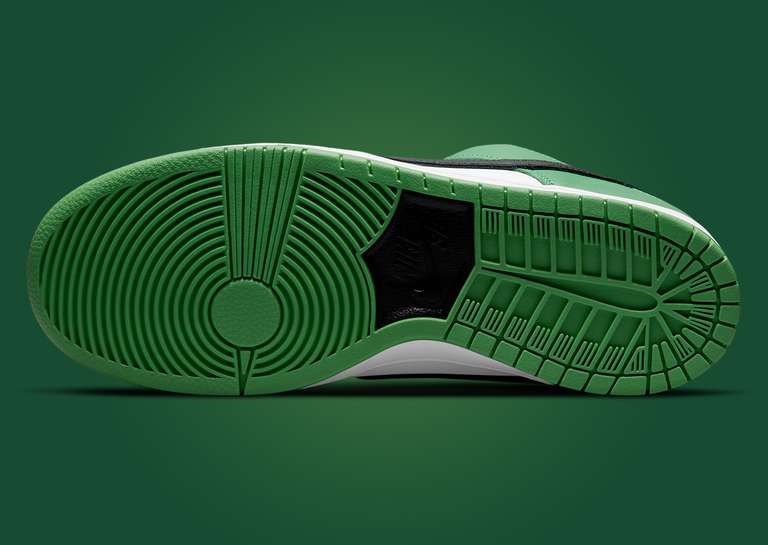 Nike SB Dunk Low Classic Green Outsole