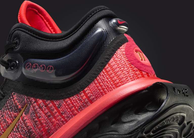 Nike GT Jump 2 Shaedon Sharpe PE Heel Detail