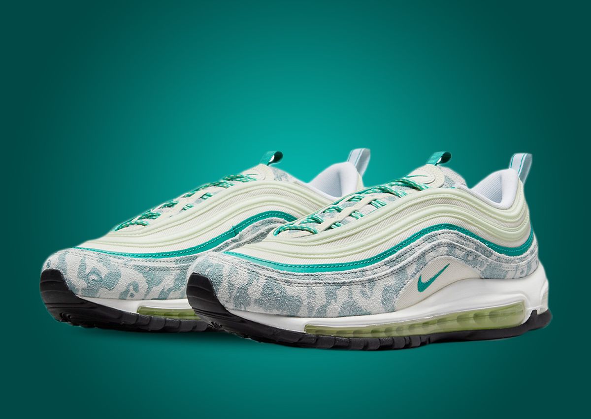 Nike air max 97 green white Clearance