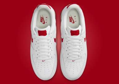 The Nike Air Force 1 Low Evo White University Red Releases May 2024