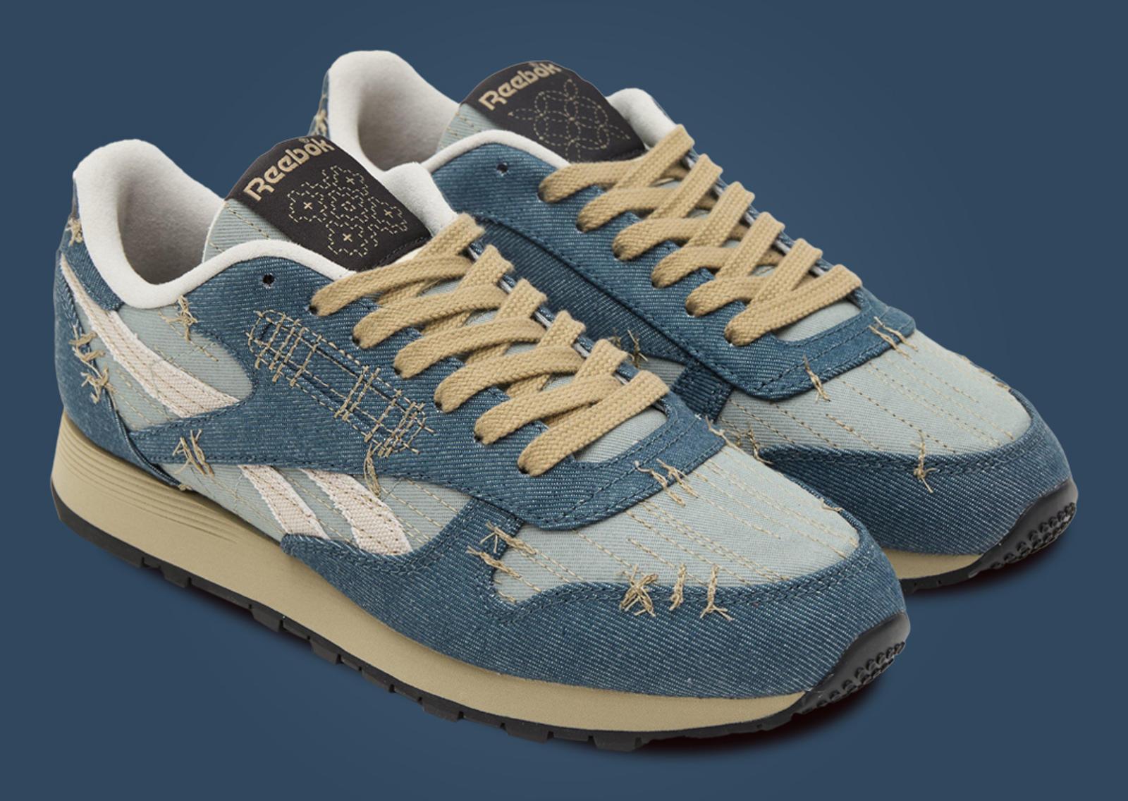 Reebok Classic Leather Sashiko Angle