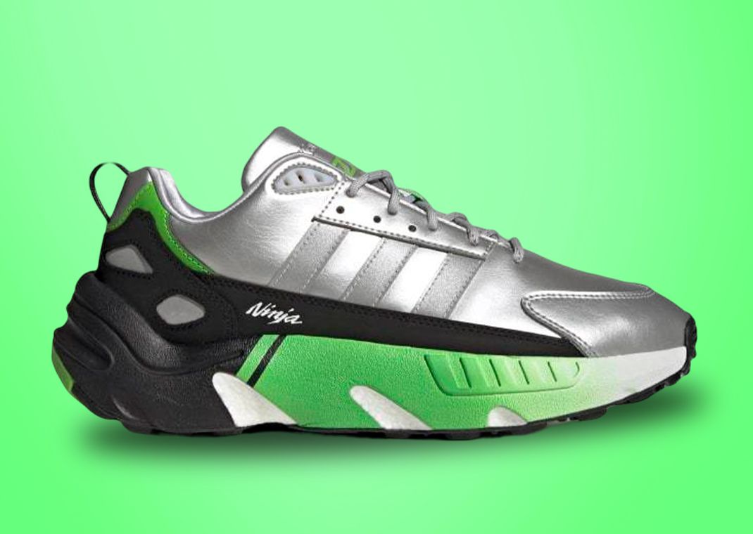 Kawasaki And adidas Turn Up The Revs With The ZX22 Silver Metallic