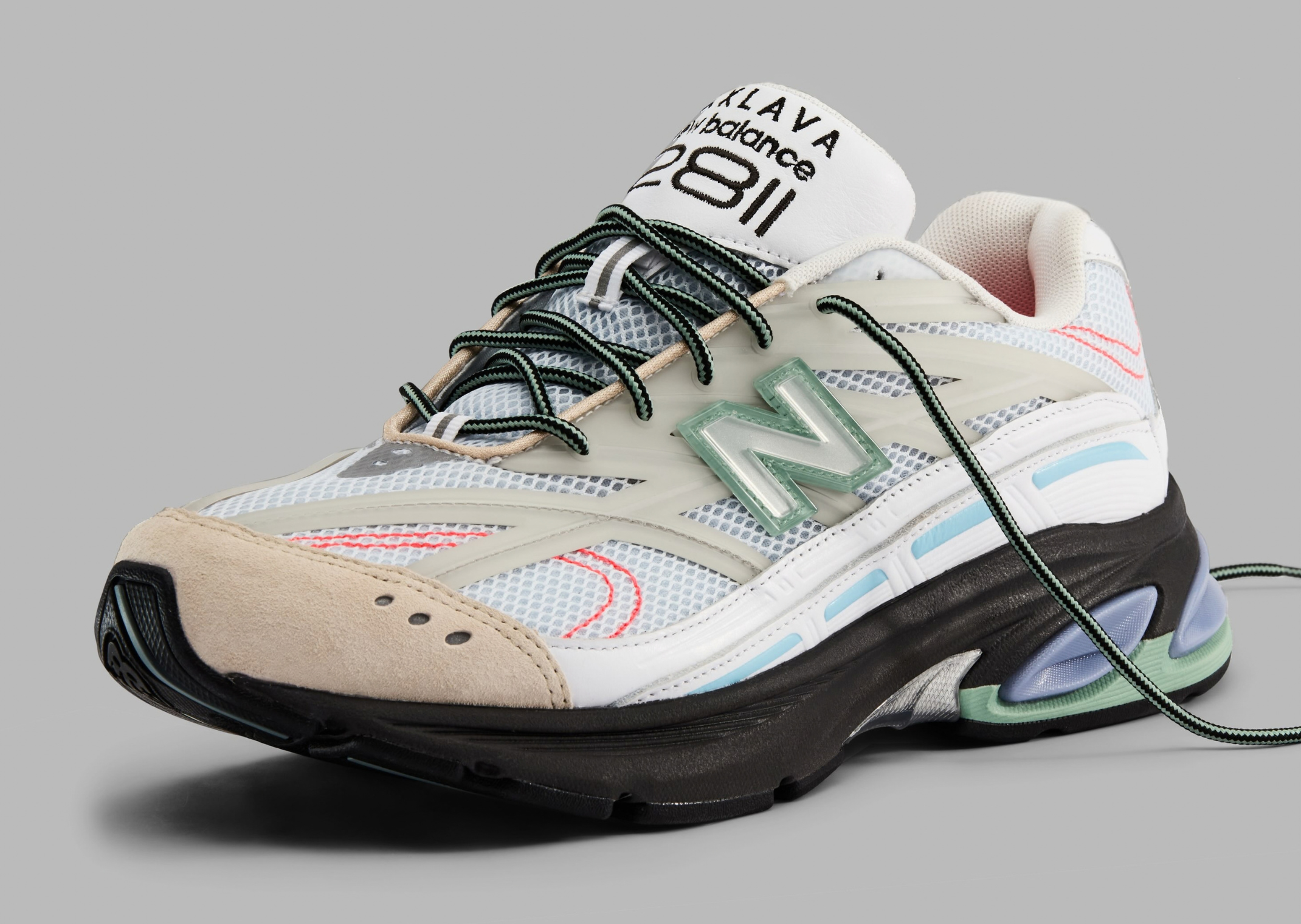 There's a White, Tan, and Multi-Color Action Bronson New Balance