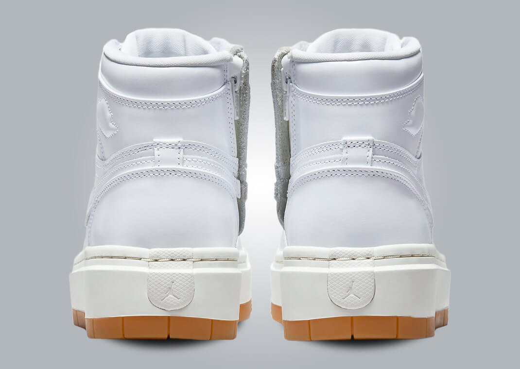 The Air Jordan 1 Elevate High in White Gum is as Clean as it
