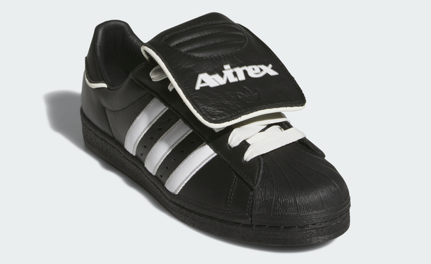 Avirex x adidas Superstar Black