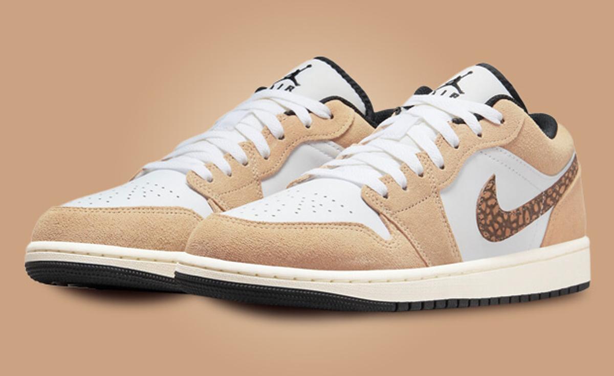 The Air Jordan 1 Low SE Elephant Print Releases This August
