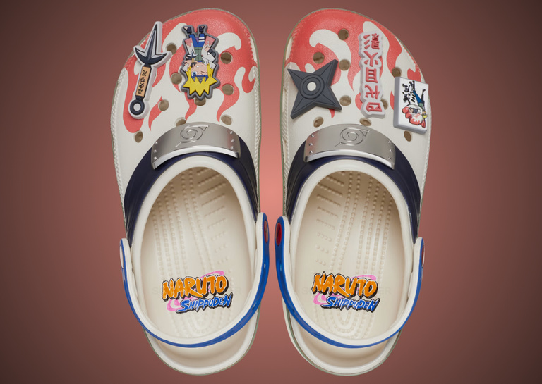 Naruto Shippuden x Crocs Classic Clog Minato Namikaze Top