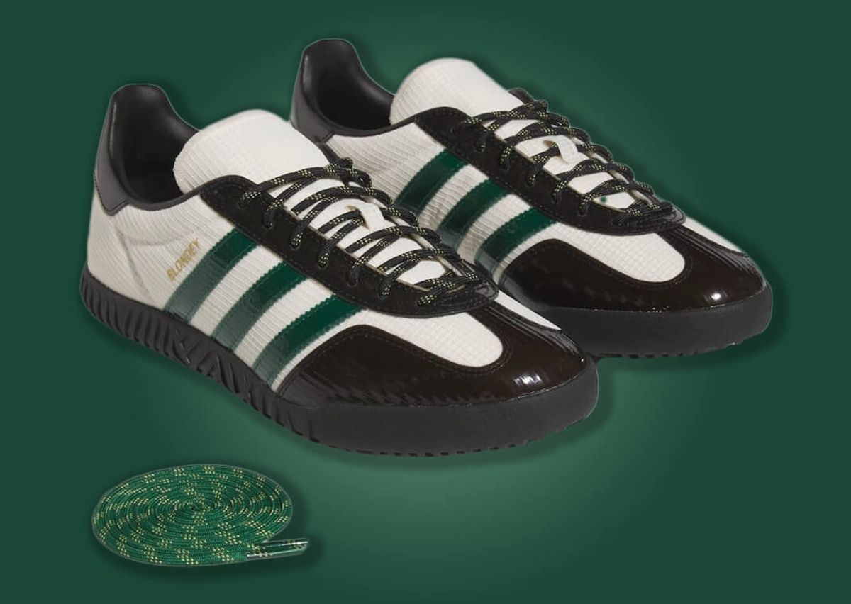 Adidas gazelle green black and white Clearance