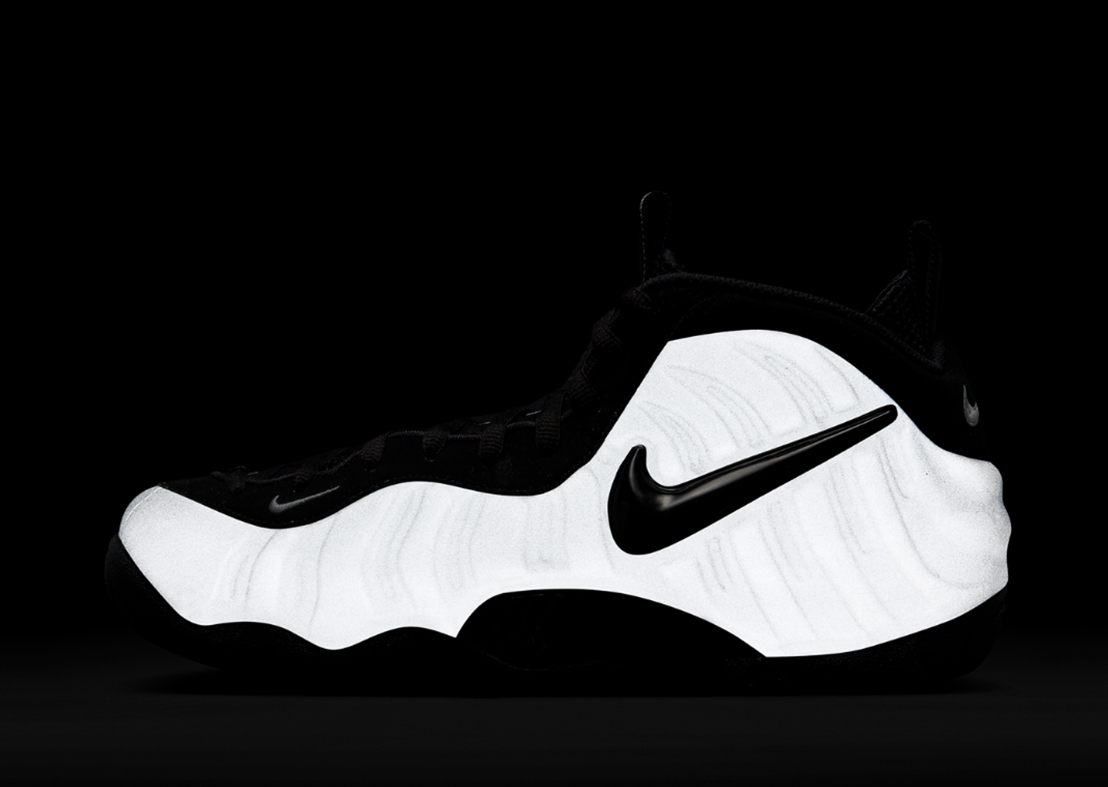 Nike Air Foamposite Pro Wolf Grey 3M Lateral