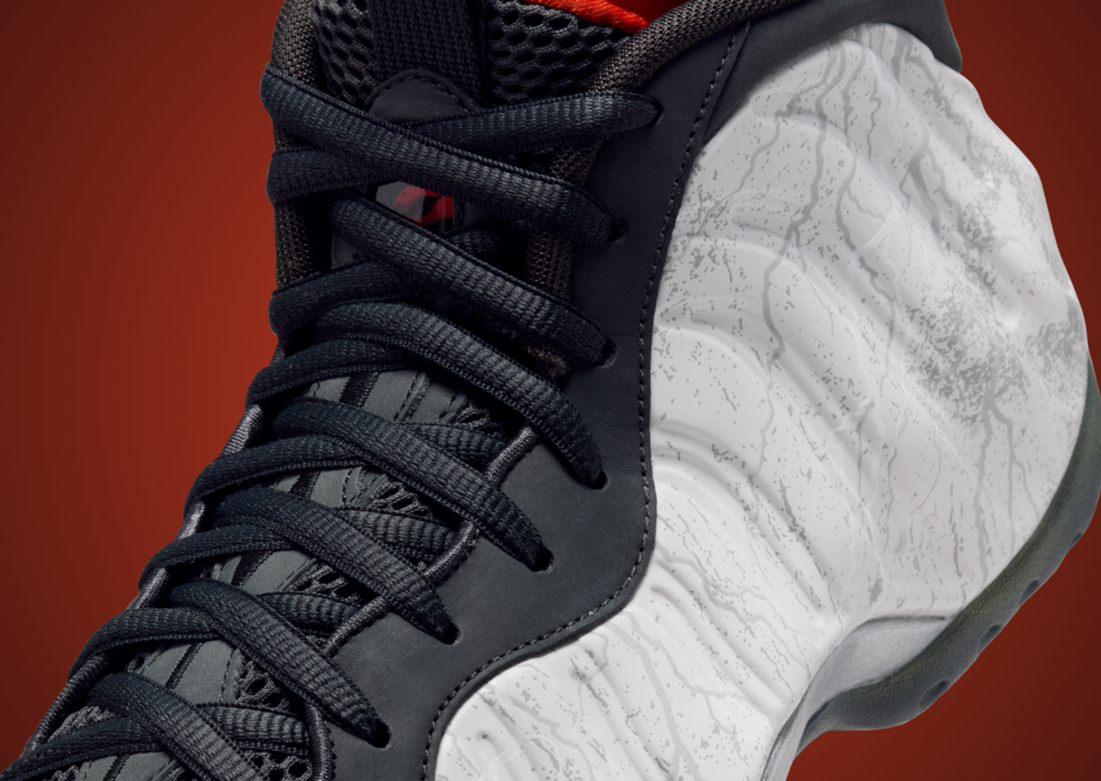 Tekken 8 x Nike Air Foamposite One Premium Kazama Detail