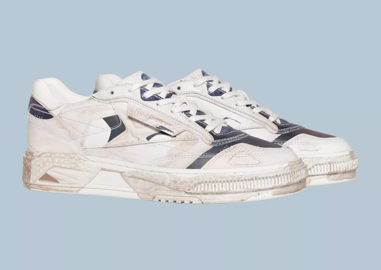 Reebok LTD Club C White Blue Angle