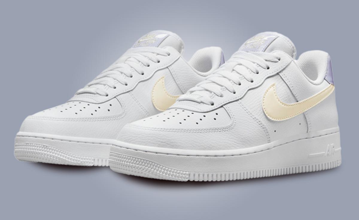 Nike's Air Force 1 Low White Coconut Milk Oxygen Purple Is A Summertime Essential