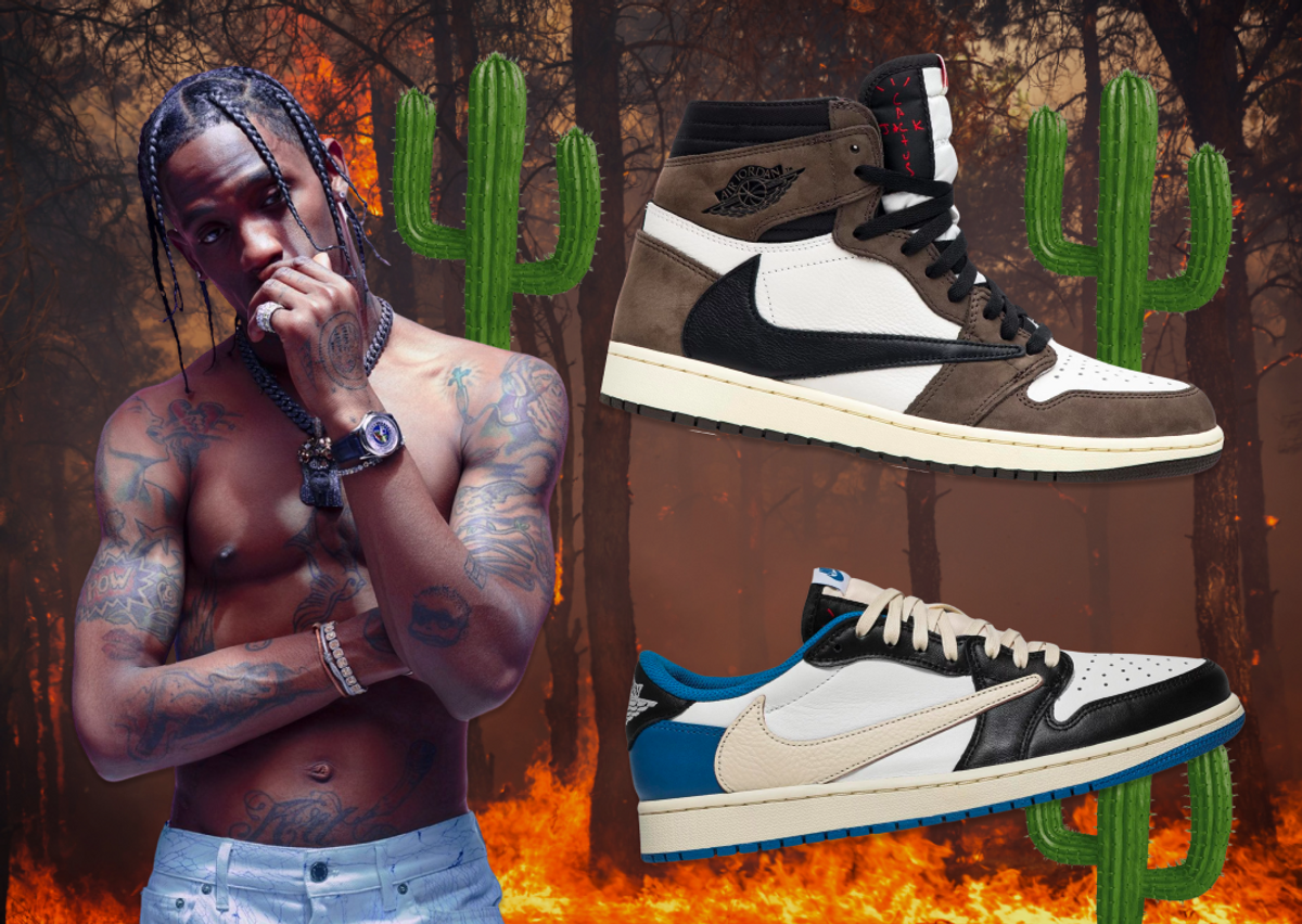 Cactus jack 2025 air jordan 1s